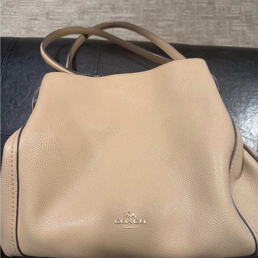 Coach Tan Leather Women's Purse